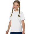 thumbnail image 1 of Hanes Authentic TAGLESS Kid`s Cotton T-Shirt, L, White, 1 of 1