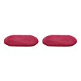 thumbnail image 4 of kurtrusly Any Room Non-slip And Easy To Clean Bathroom Carpet Polyester Bathroom Rugs Floor Rug Bath Mat Rug Mat Stylish Winered 2Set, 4 of 6