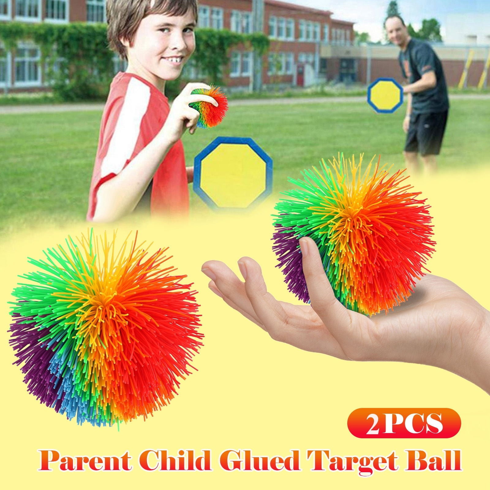 Nevolis Lot de 6 balles anti-stress à pétrir – Ball à presser colorée à Glitter avec