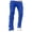 Blue, variant on fartey Men's Stacked Streetwear Denim Pants Slim FItted Patch Distressed Destroyed Pants Ripped Jeans With Zipper Button Hip Hop Jeans