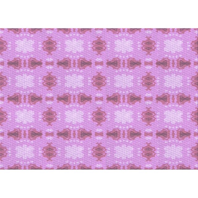 Ahgly Company Tapis d'Intérieur Lavables en Machine pour la Zone Violette d'Orchidée de Transition, 4' x 6'
