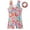 A, variant on KYAIGUO Kids Toddler Gymnastics Leotards with Hairband for Girls Athletic Dance Wear Matching Hair Scrunchie Flowers Pattern Dance Unitards Biketards Activewear Sleeveless Biketards for 3-12 Years