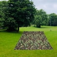 thumbnail image 4 of Tapis de Tente Extérieur Camping Tapis de Printemps-Imperméable-Utilisé pour Pique-Nique Camping Randonnée.survival Tapis de Tente Multifonction, Léger et Compact - Jungle 1.5x2m, 4 of 8