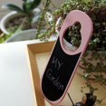 thumbnail image 3 of Double-sided Mini Wooden Blank Blackboard Door Knob Hanger Sign Warning Tag, 3 of 9