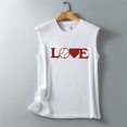 thumbnail image 4 of Birdeem Débardeur Imprimé pour Femmes, Col Rond, Coupe Ample, Sans Manches, T-Shirt, Chandail, Hauts, 4 of 5