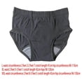 thumbnail image 5 of tredstone Couche pour Hommes Lavable Confortable Imperméable Réutilisable Anti-Fuite Respirante TTG Gris, 5 of 5