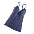 thumbnail image 3 of Débardeur Sexy à Bretelles Réglables avec Soutien-Gorge Intégré Bleu Marine, 3 of 7