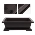 thumbnail image 2 of MasteelfCA Plastic Planter Practical Flower Pot Useful Plant Pot Gardening Pot with Tray, 2 of 9