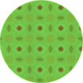thumbnail image 1 of Ahgly Company Tapis d'Intérieur Lavables en Machine, Carrés Transitionnels Vert Émeraude, Carrés de 3', 1 of 7