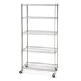 thumbnail image 1 of Seville Classics 5 Shelf Shelving with Wheels, 1 of 6