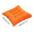 thumbnail image 1 of 45x45cm Soft Dining Chair Cushion, Double-Sided Padded Seat Cover with Non-Slip Fasteners, 1 of 5