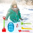 thumbnail image 4 of Snowball Maker Clip Maker Outil de Moule de Sable de Neige en Forme d'Animal Hiver Neige Jouets Kit, 4 of 7