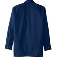 thumbnail image 2 of Dickies Mens Long-Sleeve Work Shirt, LT, Dark Navy, 2 of 3