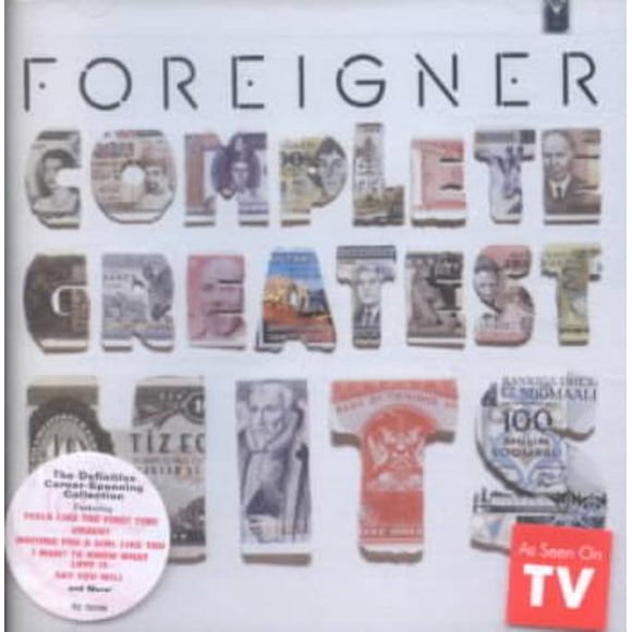 Foreigner Complete Greatest Hits CD