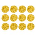 thumbnail image 1 of Unique Bargains 12 Pcs Wicker Rattan Balls Decorative Balls 1.2Inch for Vase Fillers ,Wedding ,Party ,Yellow, 1 of 5