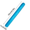 thumbnail image 4 of FHBVT Heavy-Duty Inflatable Pool Noodle Floating Buoyancy Stick Eco-Friendly PVC Material Safe Non-Toxic Portable Foldable Fast Deflation for Pool Parties Water Yoga Lake Beach Backyard Adults Kids, 4 of 5