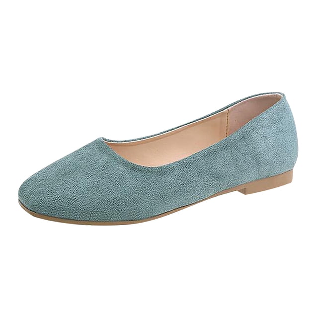 LSLJS Chaussures Plates pour Femmes à Bout Pointu, Confortables, Décontractées, à Enfiler, pour la Marche, Pantoufles pour Femmes