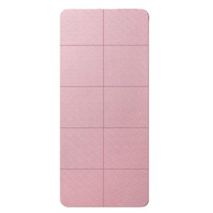 tamizeot Portable Anti-Slip Stretching Exercise Mat Mat Travel Yoga Thick Back Good for Nap Travel Mat Exercise for and pink