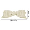 thumbnail image 3 of Barrette Française Nœud Papillon Mode Barrette Décorative pour Cheveux Pince à Cheveux Automatique, 3 of 10