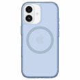 thumbnail image 1 of OtterBox Symmetry Clear MagSafe Case w/Camera Control Silver Glade (Blue) for iPhone 17, 1 of 4