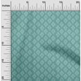 thumbnail image 1 of oneOone Cotton Poplin Fabric Dot & Floral Block Print Sewing Fabric BTY 56 Inch Wide, 1 of 4