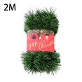 thumbnail image 4 of PVC Furry Christmas Garland - Festive Hanging Ornament for Home & Hotel Holiday Decor, 4 of 4