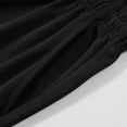 thumbnail image 4 of Sentmoon Mens Shorts Athletic High Waist Loose 2025 Summer Beach Shorts Drawstring Solid Color Quick Dry Running Shorts with Pockets Comfy for Sports Wear Black M, 4 of 5