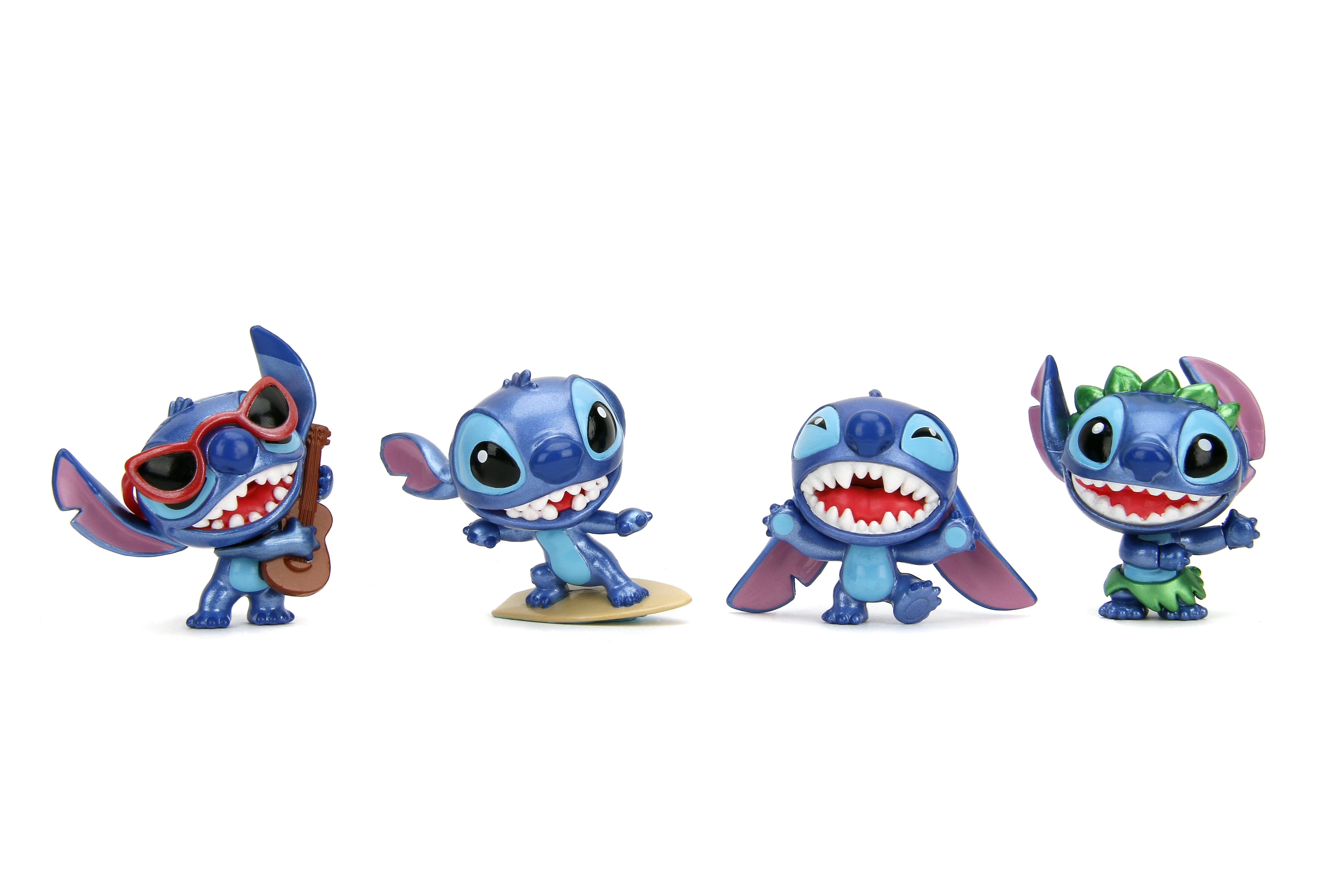 Figurine Disney Stitch Metalfigs (pack individuel) - Figurines en métal moulé sous pression de Jada Toys, échelle 2,5 pouces