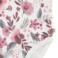 thumbnail image 2 of Huggies® Baby Girls' Layette Short Sleeve Organic Cotton 3-Pack Bodysuits, 2 of 9