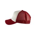 thumbnail image 2 of Gravity Threads Positive Vibration Patch Adjustable Trucker Hat - Red/White, 2 of 2