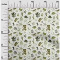 thumbnail image 2 of oneOone Cotton Flex Light Green Fabric Cowboy Craft Projects Decor Fabric Printed By The Yard 40 Inch Wide, 2 of 5