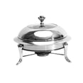 thumbnail image 1 of simhoa Chafing Dish Camping Alcohol Stove, Anti Scald Round Cooking Pot, Food Pan Small 26cm, 1 of 8