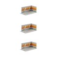 thumbnail image 1 of Dalazy 1 32 Diecast Model Car Garage for Diorama Collection Background Stunning and Realistic Type 32088 3Set, 1 of 6