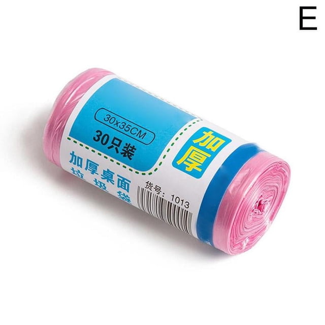 1Roll Mini Disposable Plastic Small Garbage Bag Trash Household V7G6 Bags F0I7