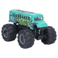 thumbnail image 2 of School Bus Pull Back Toy, 1:43 Scale Bus Car Model Alloy Large Wheels High Simulation Pull Back School Bus Toy, 2 of 8