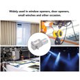 thumbnail image 3 of Dual Shaft DC Geared Motor Self Locking Reversible  Gear Speed Reduction Motor Turbine Electric  Motor 12V, 3 of 8