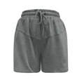 thumbnail image 3 of Timegard Womens Shorts Casual Elastic High Waisted Drawstring Athletic Comfy Shorts with Pockets Sweatshorts, 3 of 4