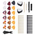 thumbnail image 3 of Guitare Accessoires Ensemble Chevalet Broche Celluloïd Pics Écrous Selles Détachant Pièces de Remplacement, 3 of 8