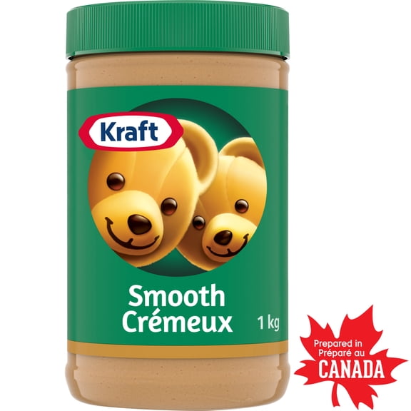 Kraft Smooth Peanut Butter, 1 kg Jar