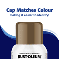 thumbnail image 4 of Rust-Oleum Interior/Exterior Low Odour Spray Paint in Gloss Brown Bear, 312g, 4 of 10