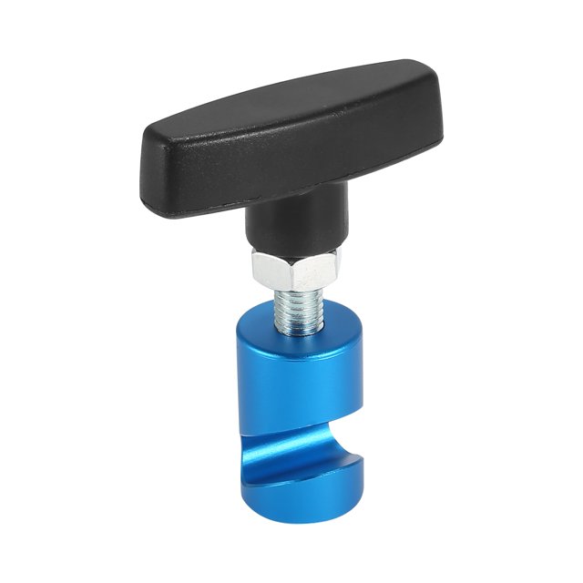 Unique Bargains Vehicle Hood Lift Support Clamp Lift Rod Clamp Strut Holder Retainer Tool Aluminum Alloy Blue