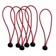 thumbnail image 4 of S SERENABLE 6 Pcs Corde Élastique Robuste pour Bâche de Tente à Attacher Dessus Rouge 8 Pouces, 4 of 9