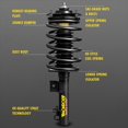 thumbnail image 3 of Monroe Shocks & Struts Suspension Strut And Coil Spring  P/N:172949, 3 of 8