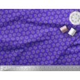 thumbnail image 2 of Soimoi Modal Satin Fabric Artistic Paisley Decor Fabric Printed Yard 42 Inch Wide, 2 of 3