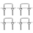thumbnail image 4 of 4 Pcs Boulons en U Carrés Robustes de Remplacement pour Remorque, 4 of 8