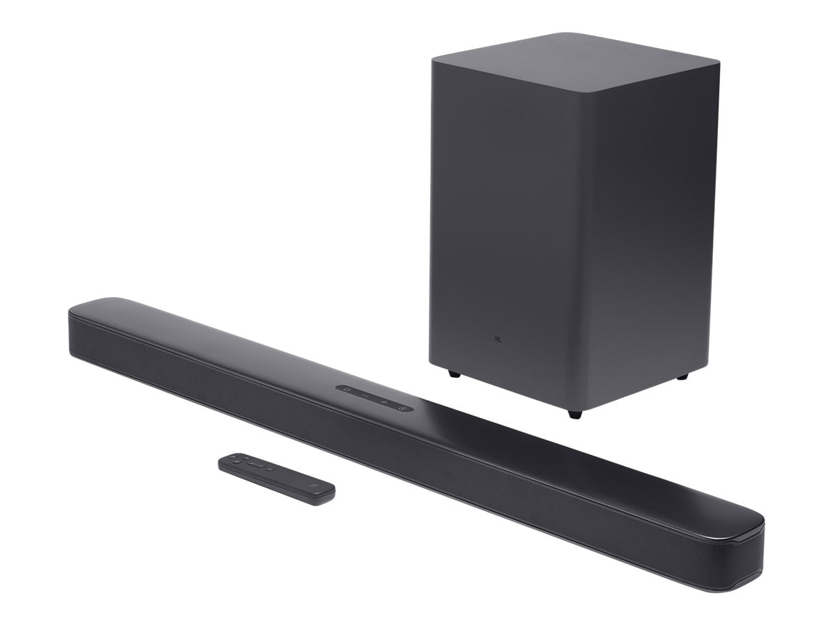 JBL Bar 2.1 Deep Bass Wireless 2.1-Channel Sound Bar with Bluetooth, Black