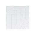 thumbnail image 1 of FASÄDE Easy Installation Alphabet Matte White Wall Panel Sample (12" X 12" Sample), 1 of 1