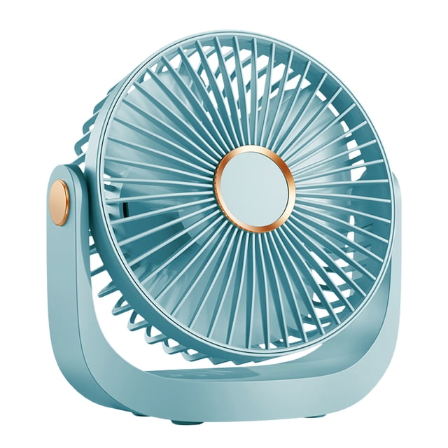 Portable Fan Rechargeable High Power Cool Small Fan, Desktop Silent for Office Student Dormitory, USB Charging Adjustable Speed, Compact Lightweight for Indoor Outdoor Use
