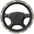 thumbnail image 3 of Steering Wheel Covers For Car, Natural Spring Leaves Car Steering Wheel Cover For Women & Girls & Men, Universal 15 Inches Car, 3 of 8