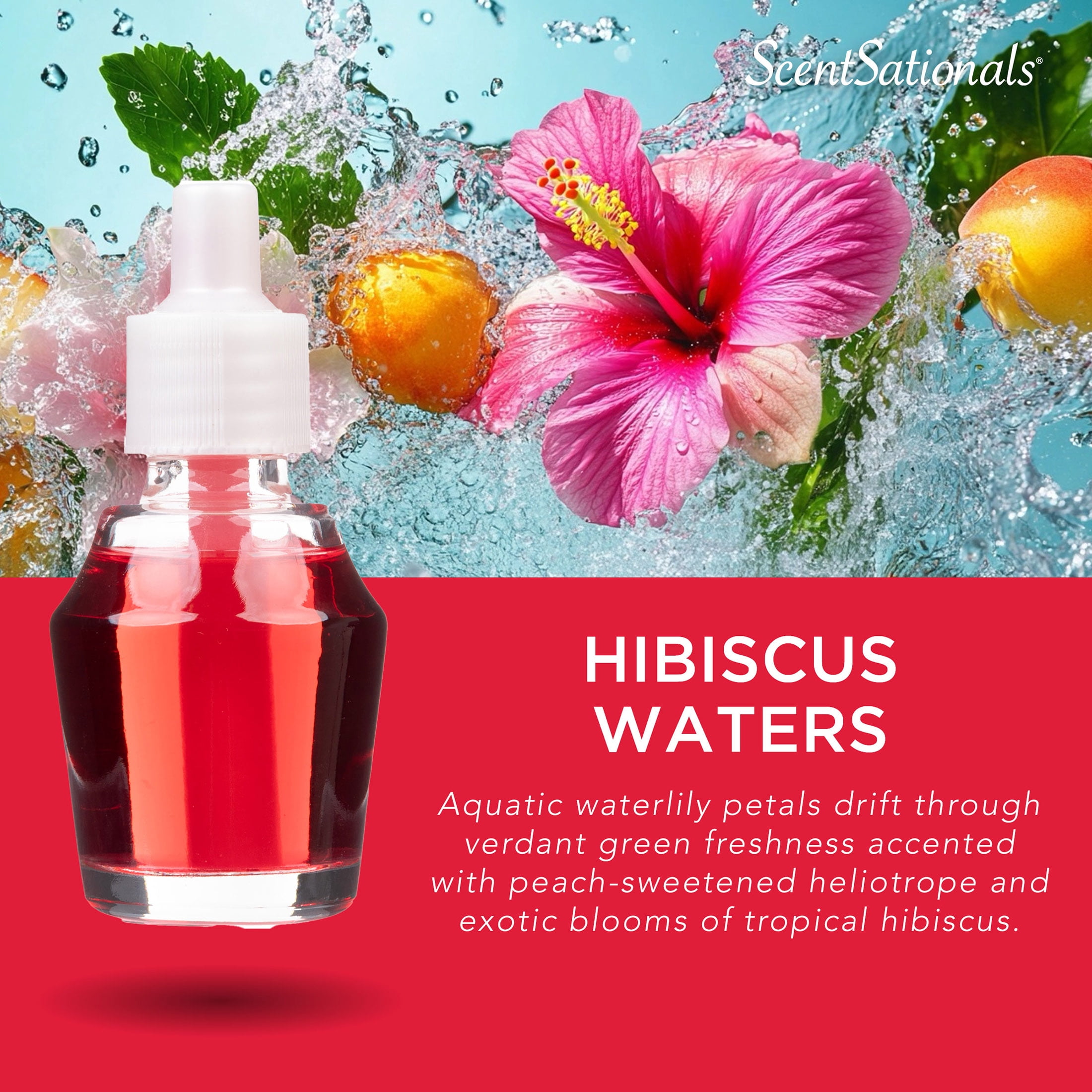 Scentsationals Fragrance Oil - Hibiscus Waters
